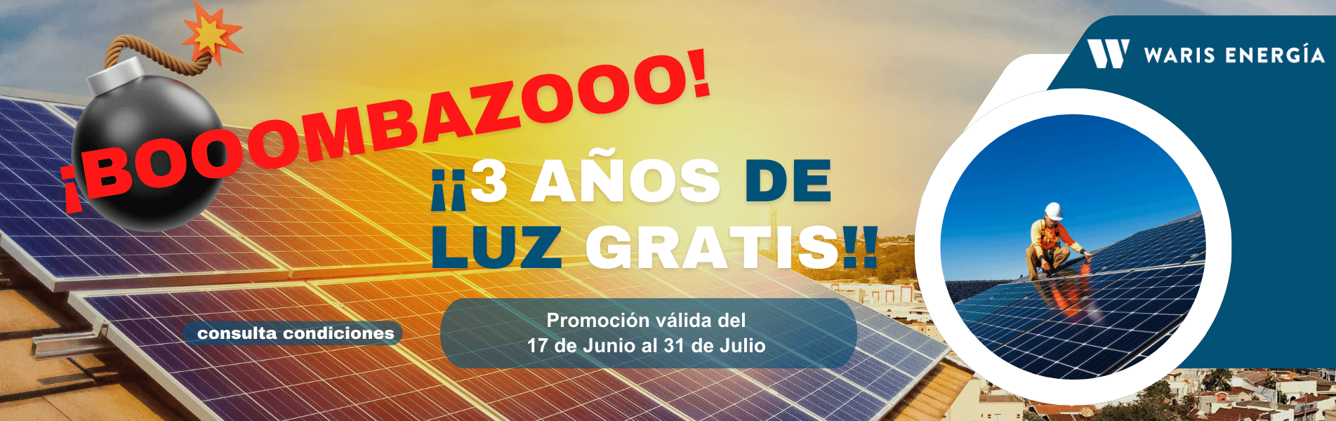 oferta luz gratis rivas