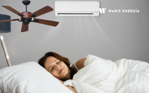 cuanto cuesta dormir toda la noche con aire acondicionado o ventilador