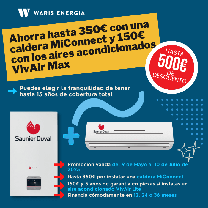 oferta caldera y aire acondicionado saunier duval rivas