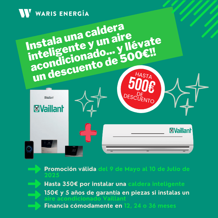 oferta caldera y aire acondicionado vaillant rivas