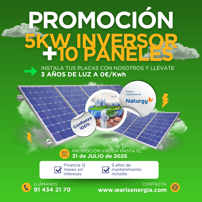 ofertas placas solares rivas madrid