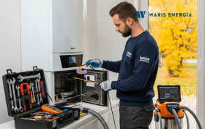mantenimiento caldera otono tecnico profesional waris energia