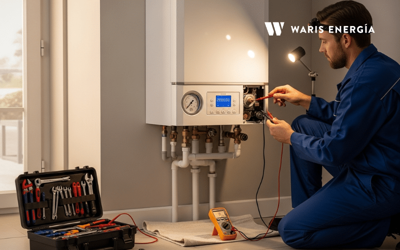 cambiar caldera antigua por nueva