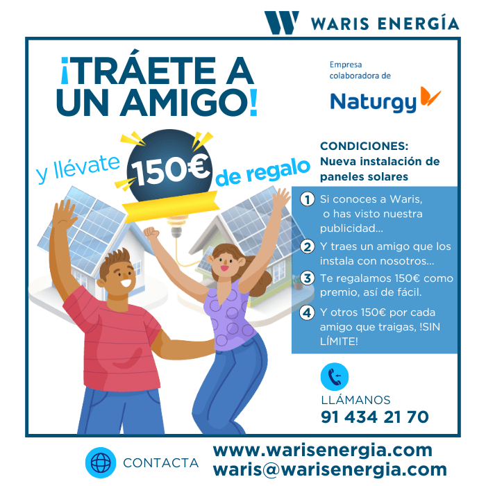promo descuento amigo paneles solares 150